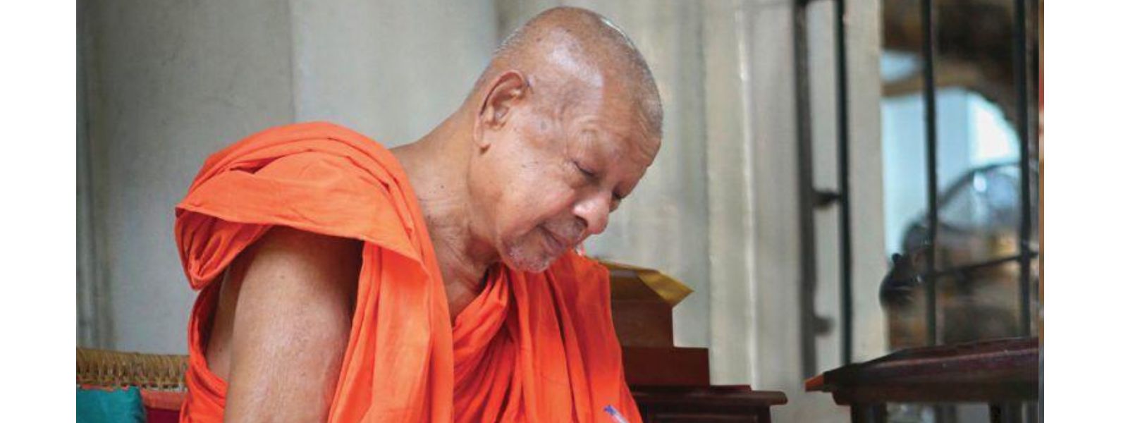 Mortal Remains of Ven. Galaboda Gnanissara Thero